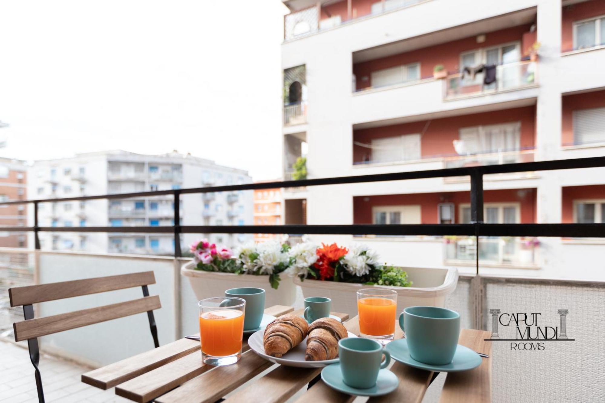 Caput Mundi Rooms - 100Mt To Metro A, Terrace, A-C, 15 Min To Center روما المظهر الخارجي الصورة